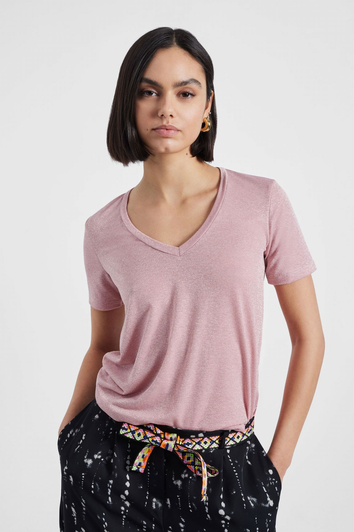 Please T-shirt Cipria T0ayop0000