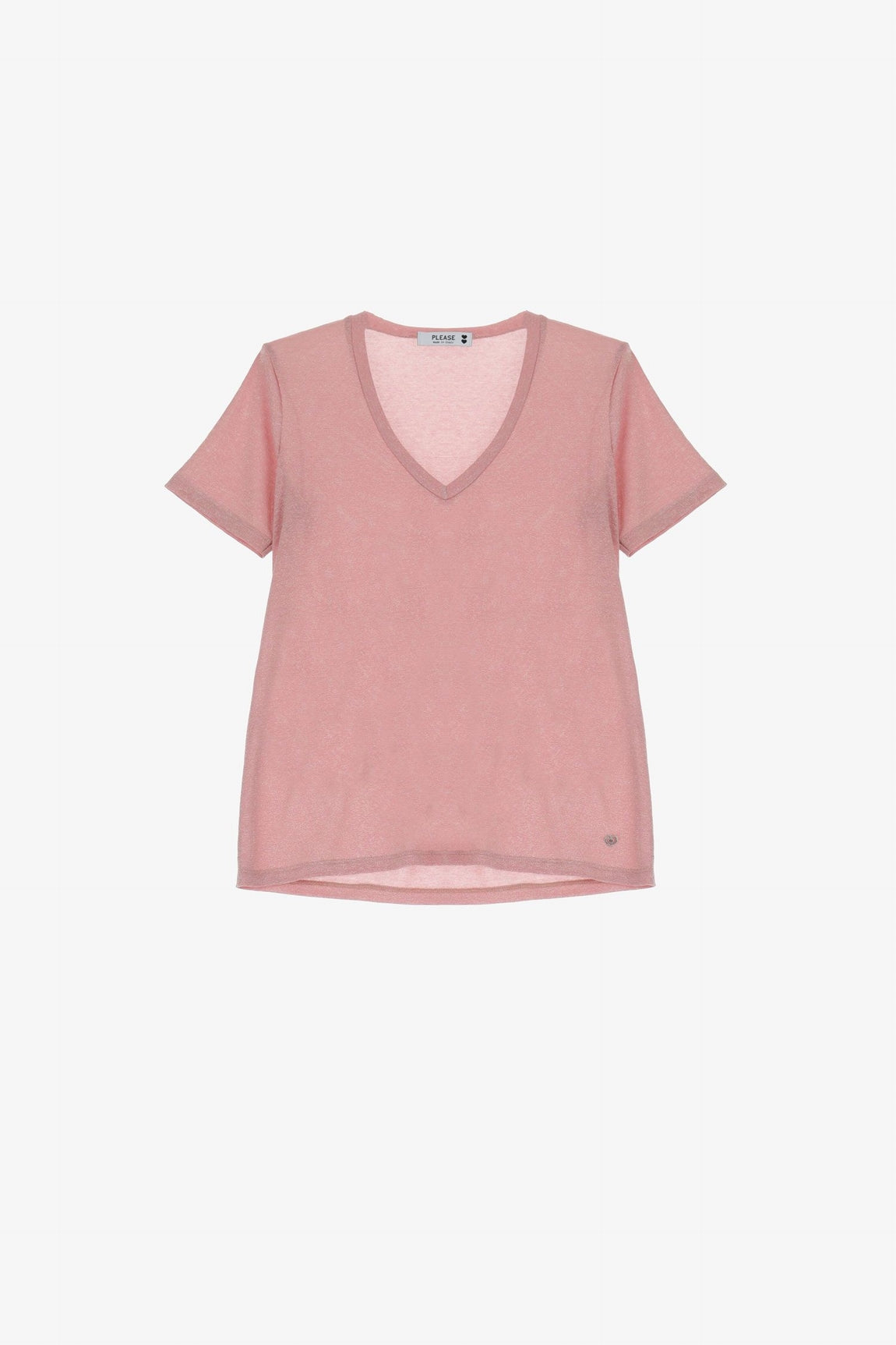 Please T-shirt Cipria T0ayop0000