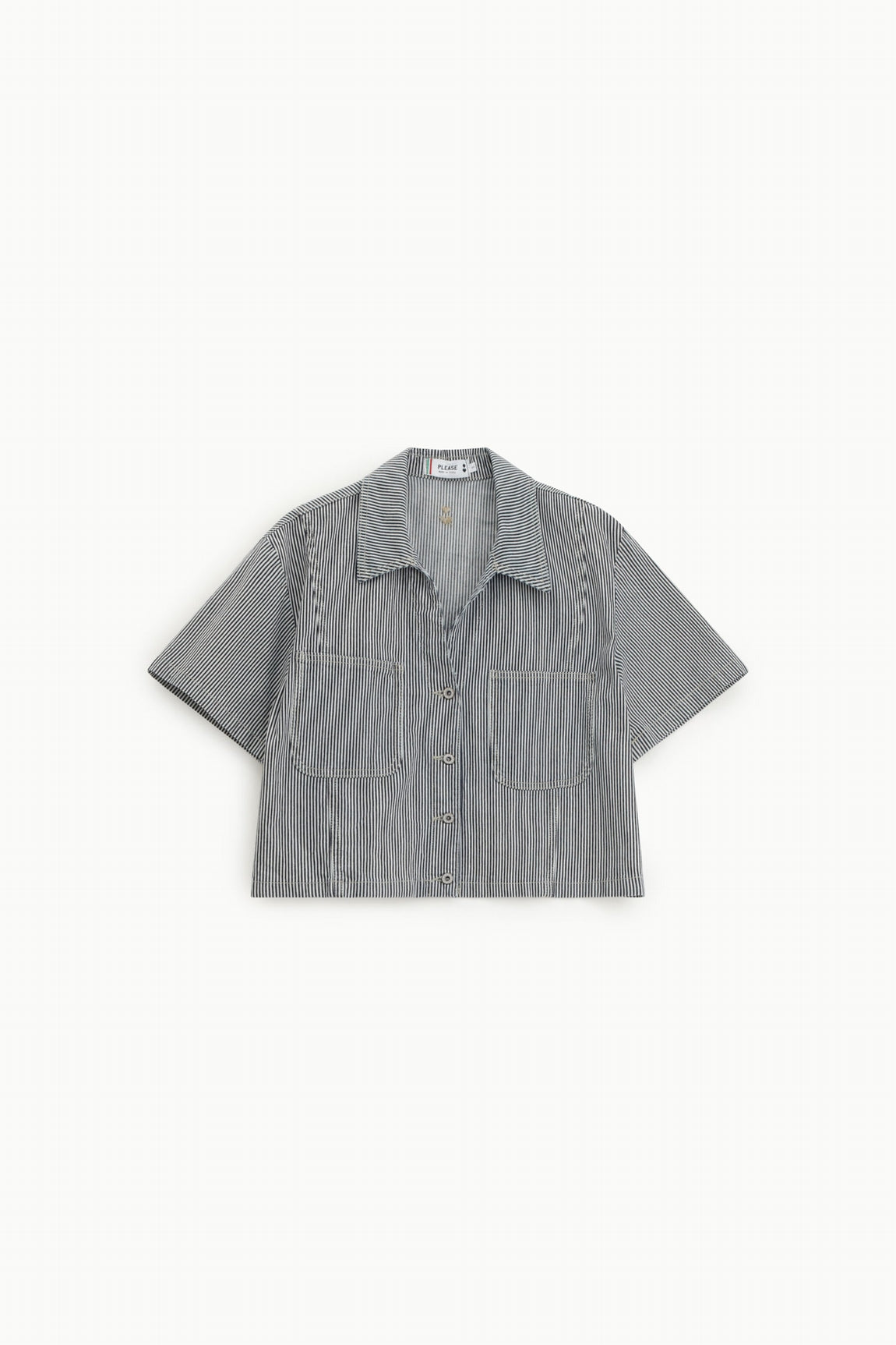 Please Top Bianco/Blu C1iubfhca3