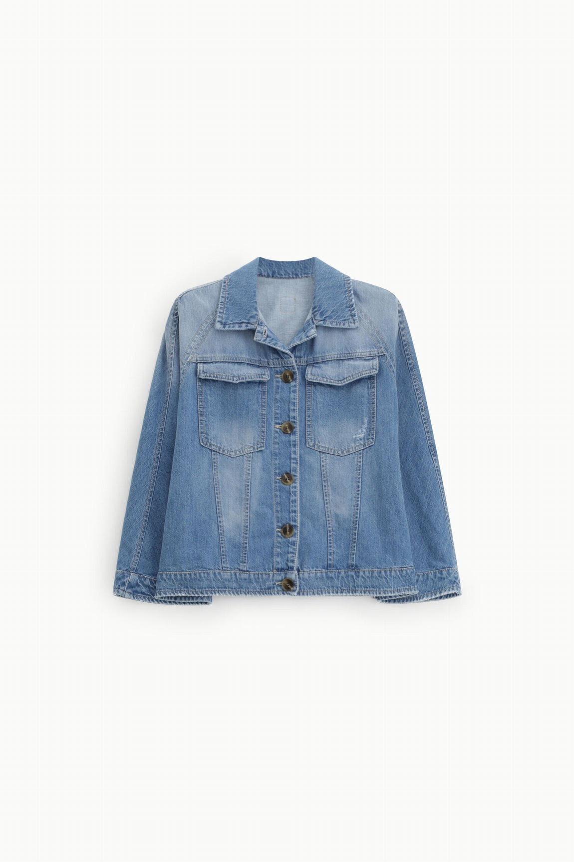Please Veste Blu Denim V0n6eh0w9l