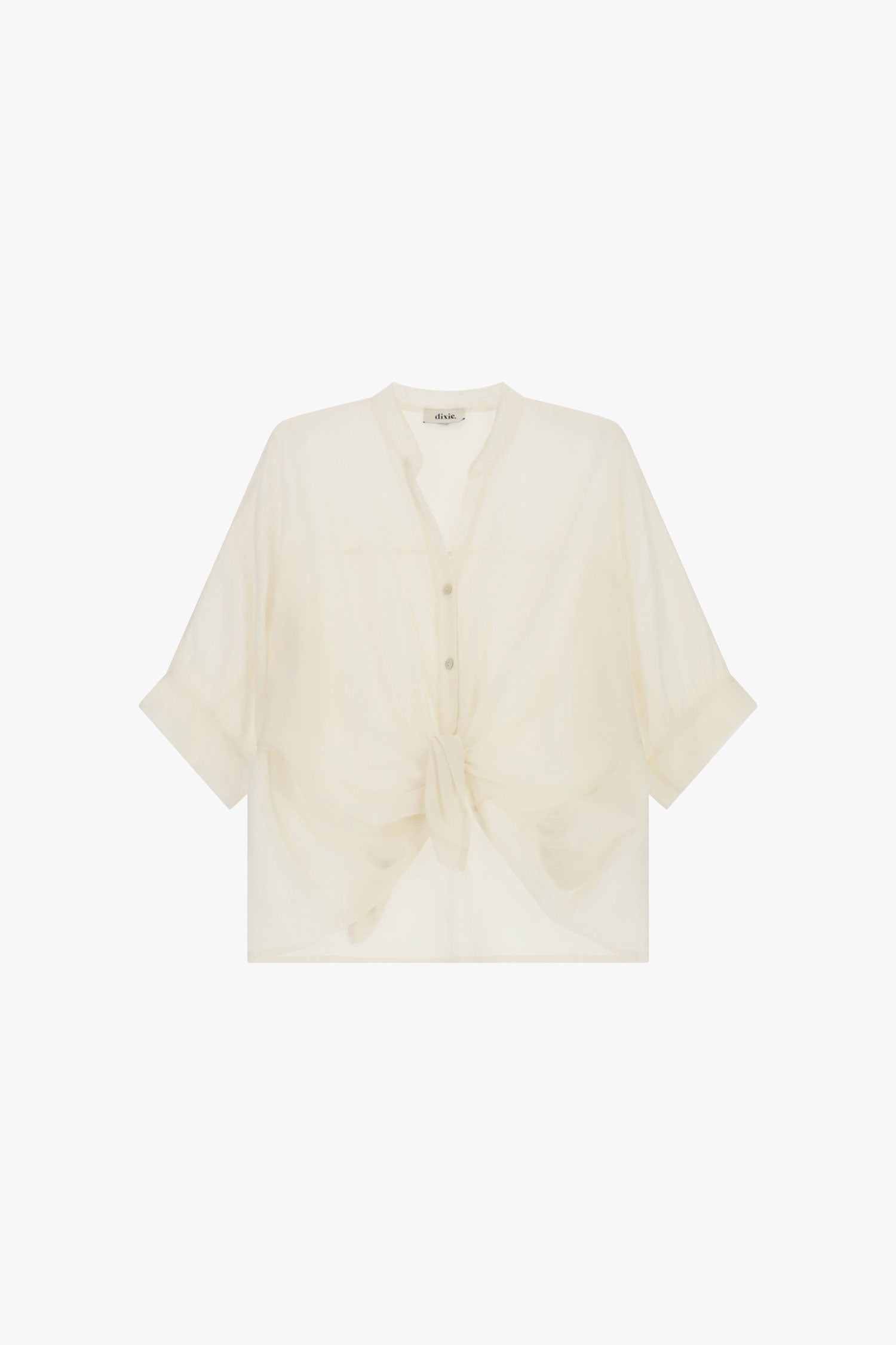 Chemise en coton beurre Dixie Femme vue de face