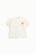 Image de Top en coton écru – Femme