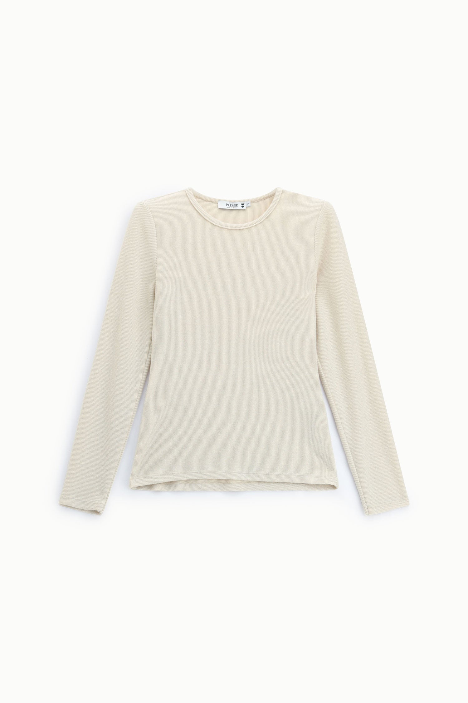 T-shirt ecru Please Femme vue produit