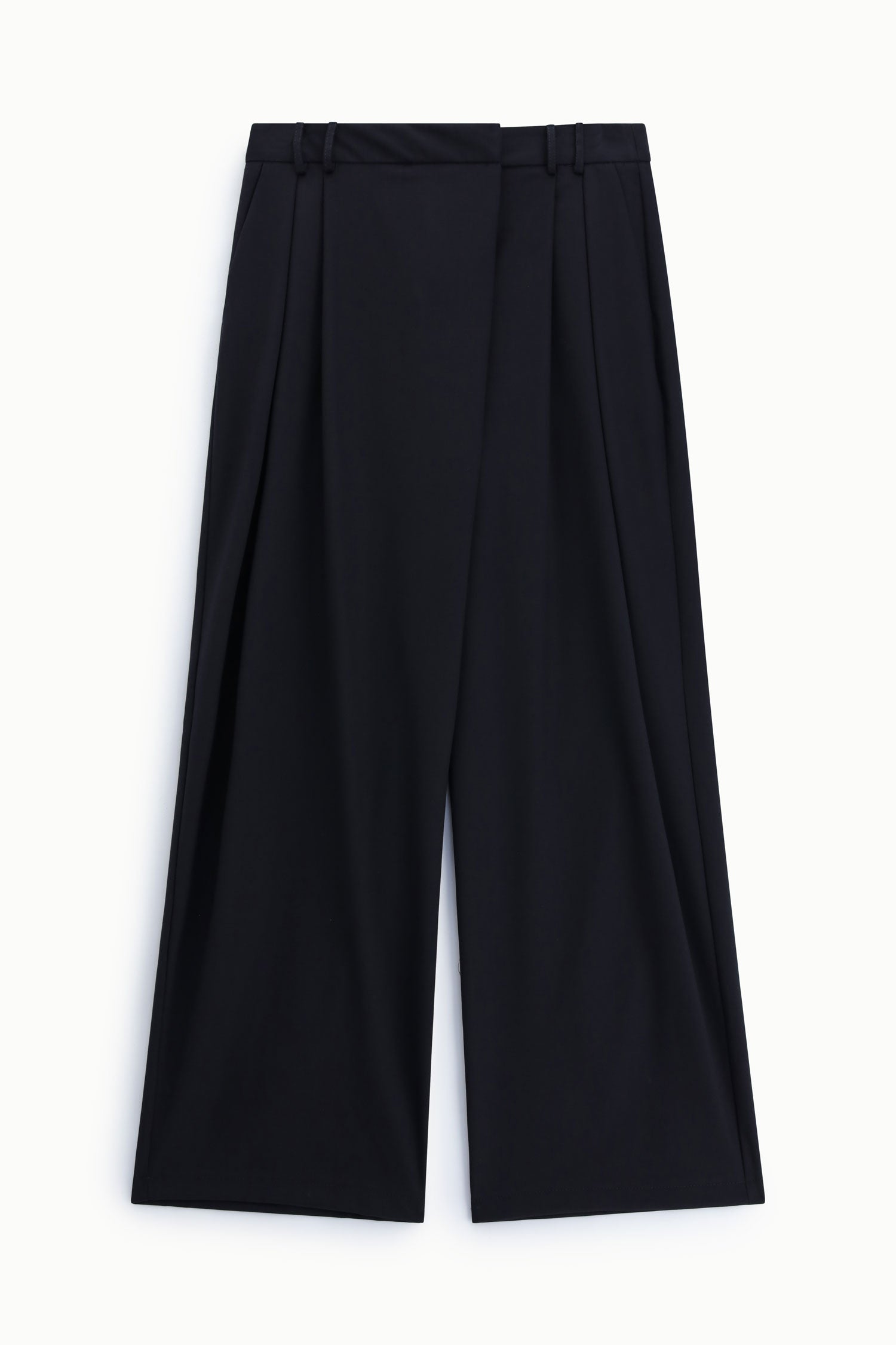 Pantalon a bandes laterales bleu marine Please Femme vue produit