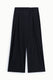 Image de Pantalon à bandes latérales bleu marine – Femme