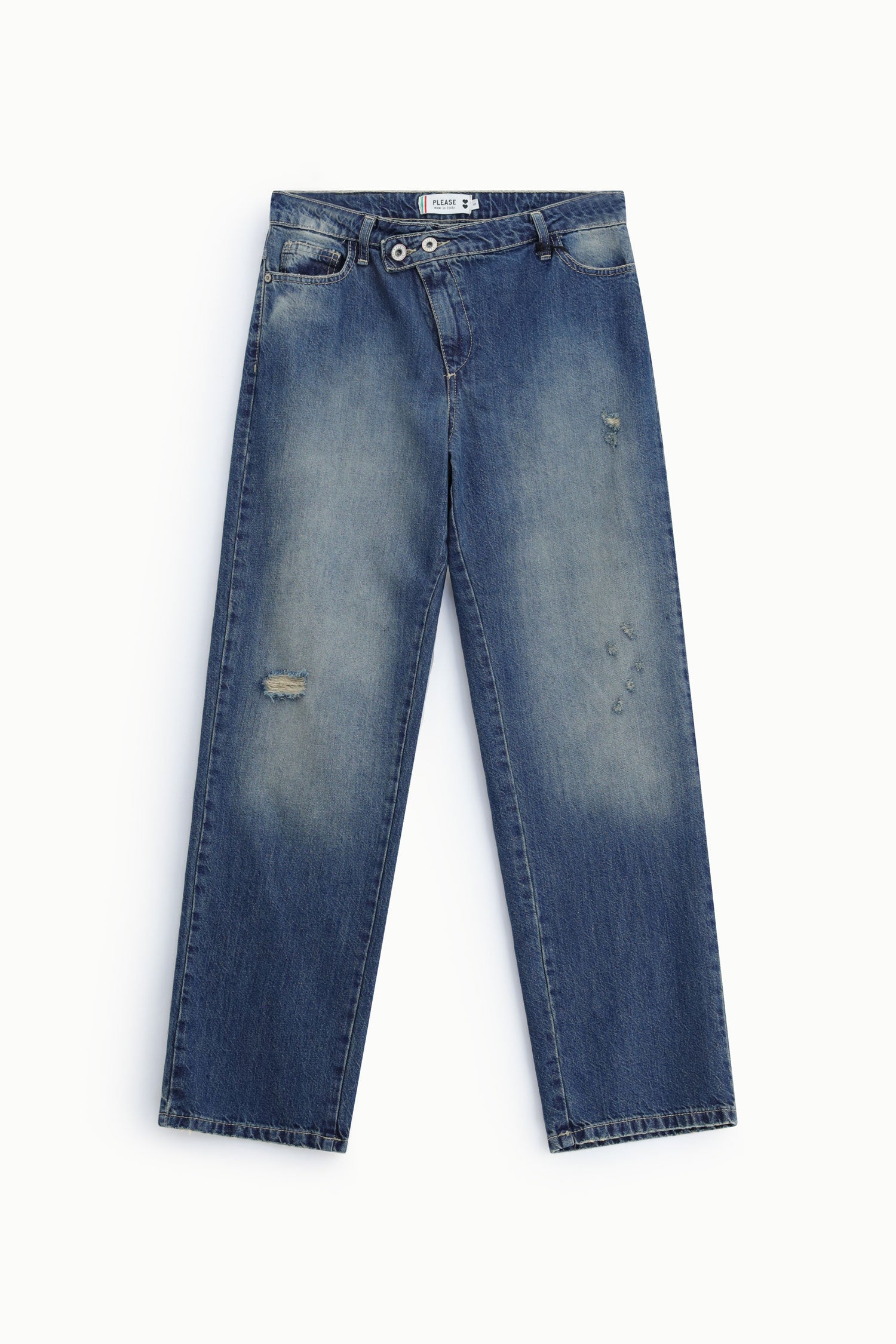 Jean en denim bleu Please Femme vue produit