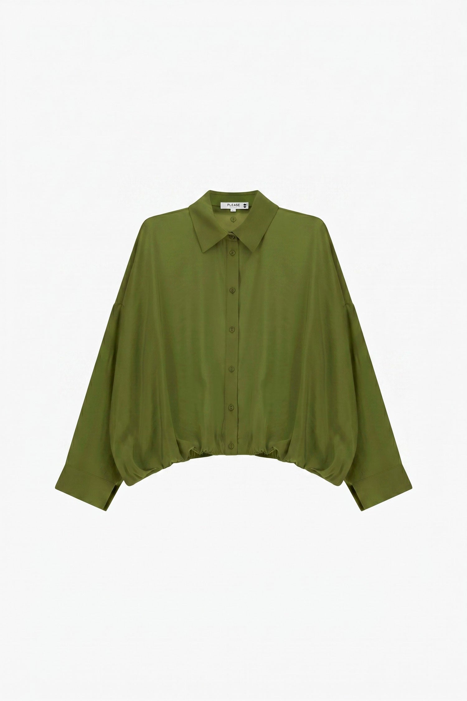 Chemise kaki Please Femme vue produit