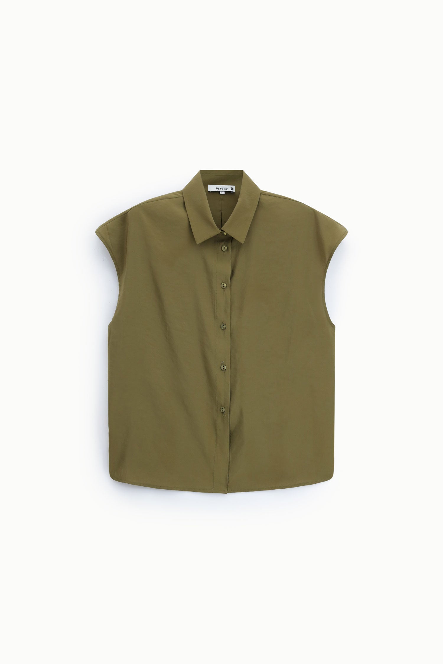 Chemise kaki Please Femme vue produit