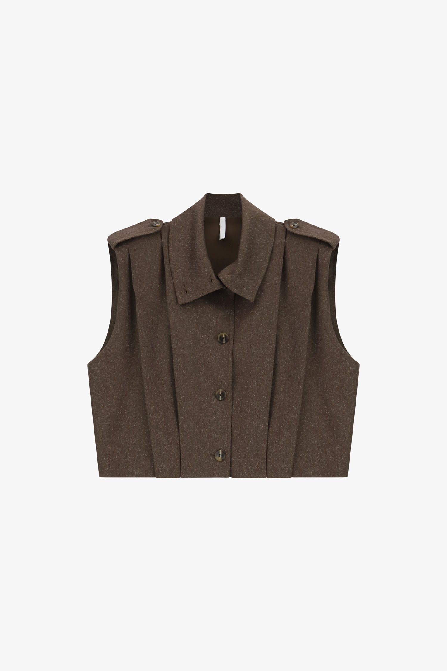 Gilet marron - Imperial Femme