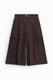 Image de Jupe-culotte cargo en coton marron – Please
