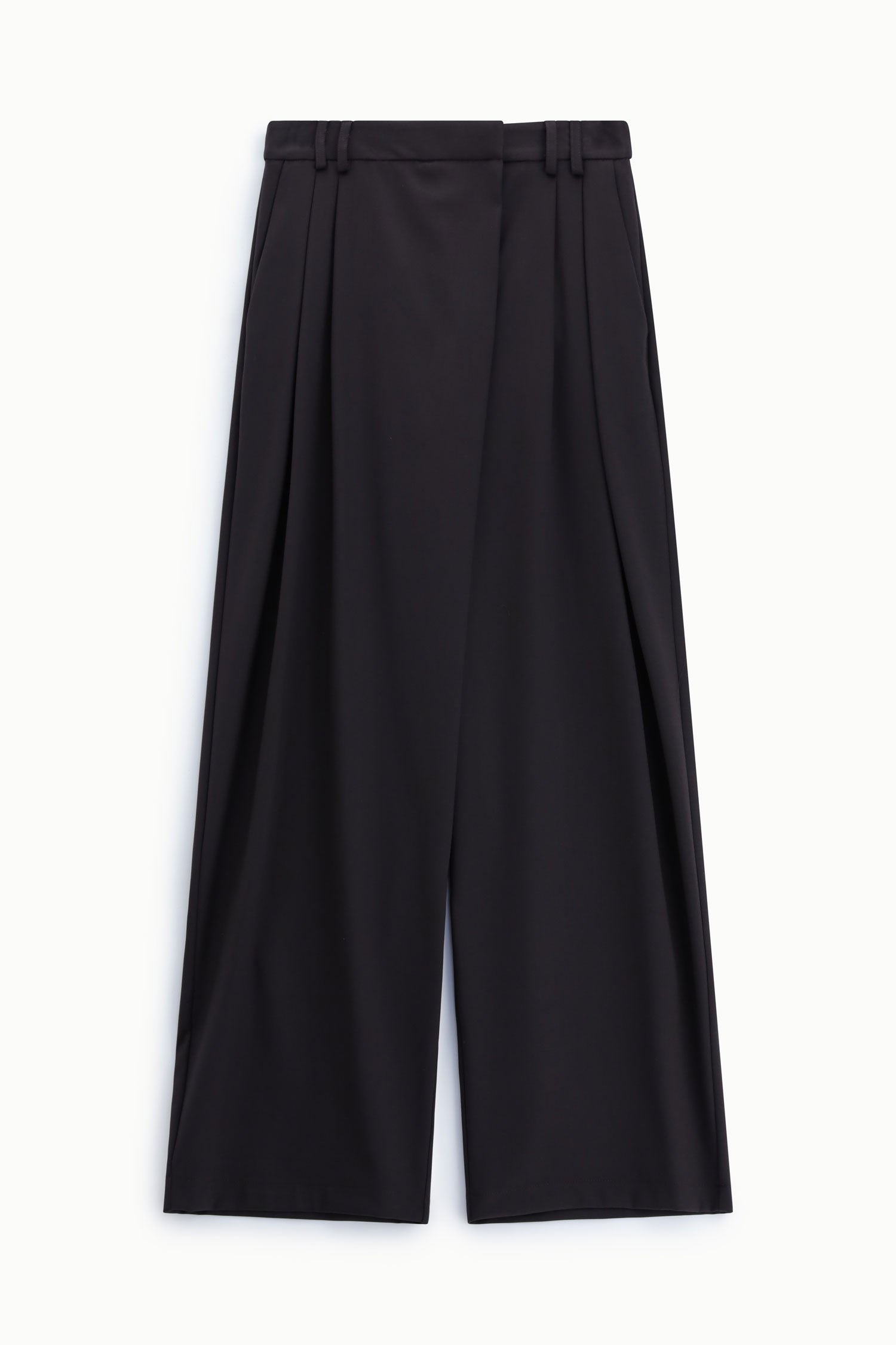 Pantalon a bandes laterales chocolat Please Femme vue produit