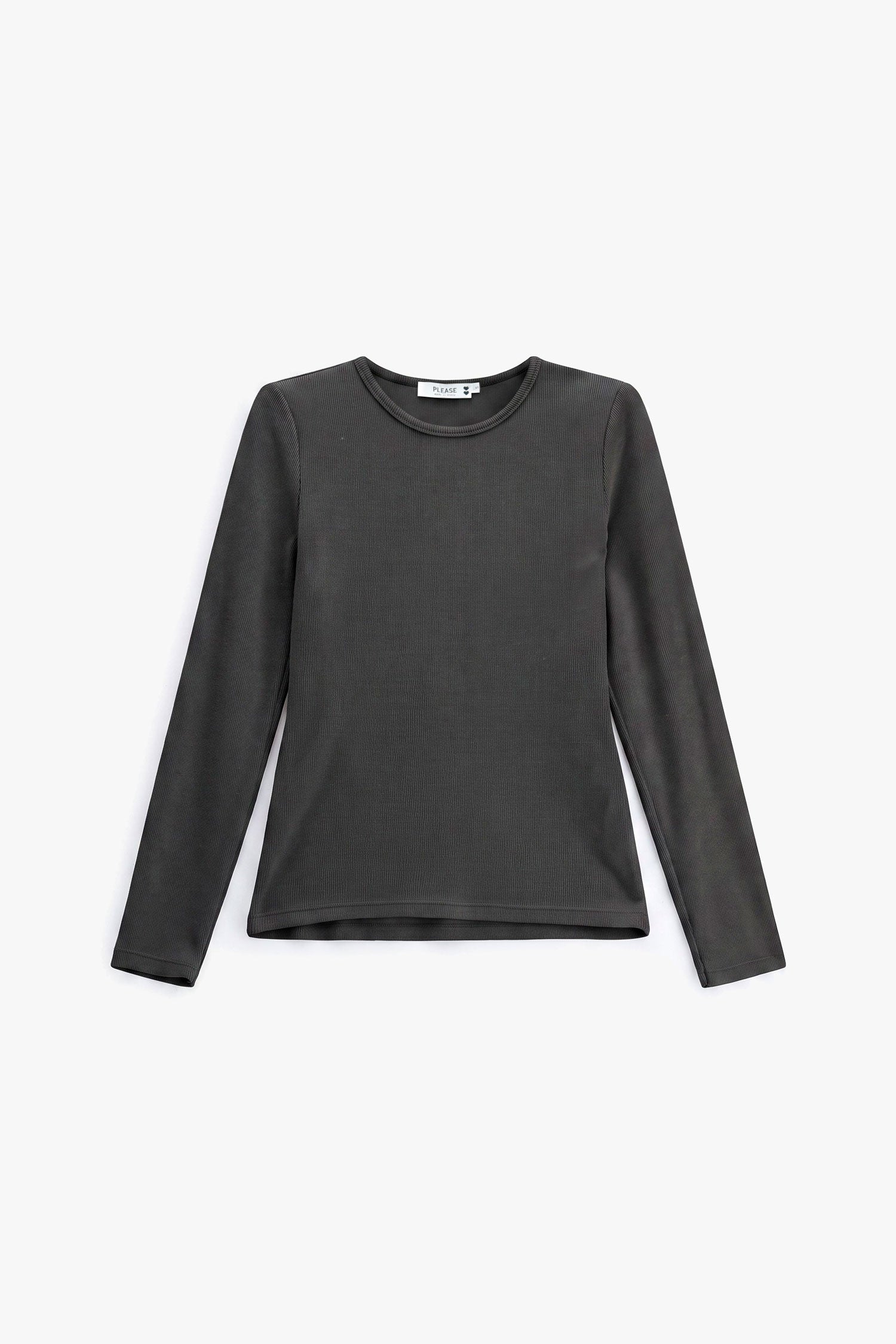 T-shirt noir Please Femme vue produit
