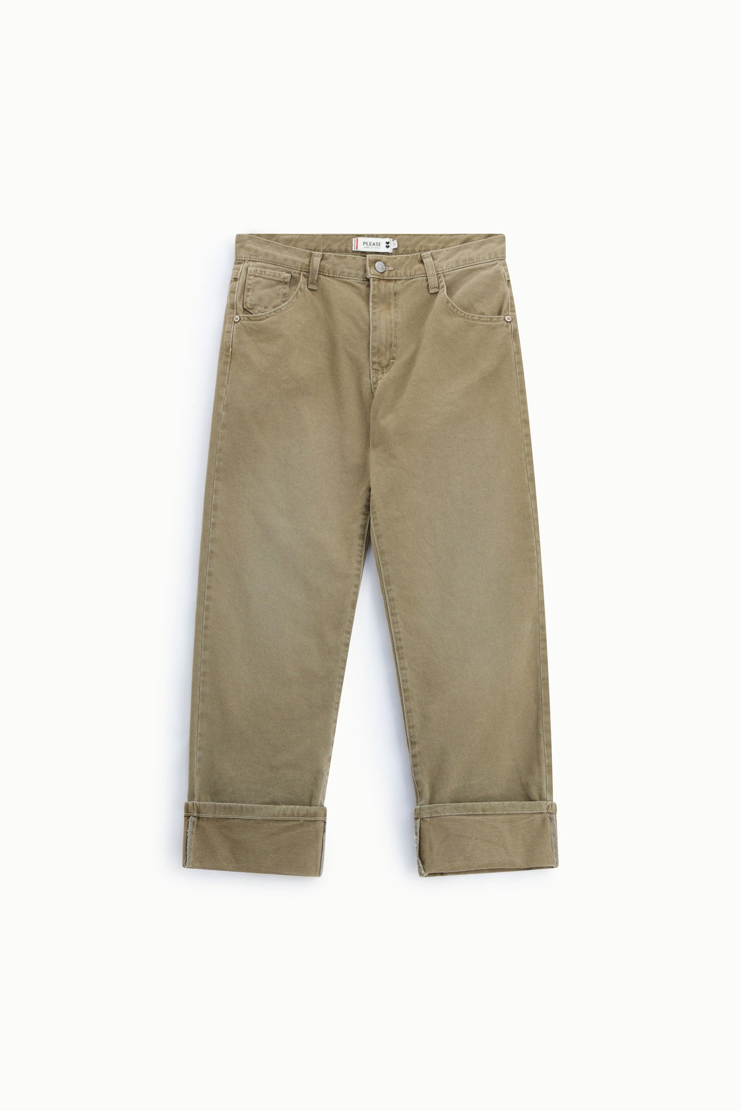 Pantalon kaki Please Femme vue produit