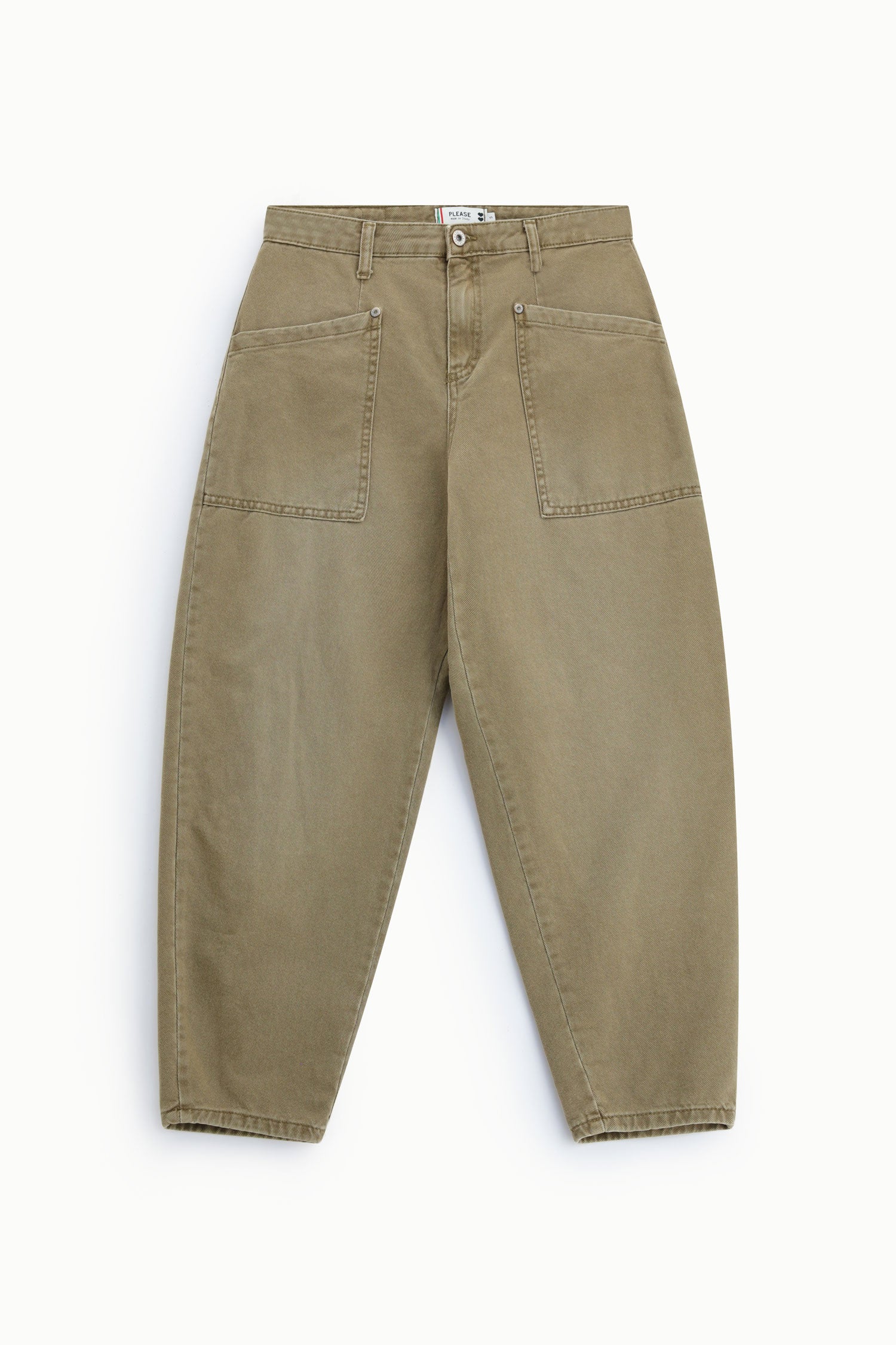 Pantalon kaki Please Femme vue produit