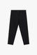 Image de Pantalon cropped fuselé en draperie noire – Femme