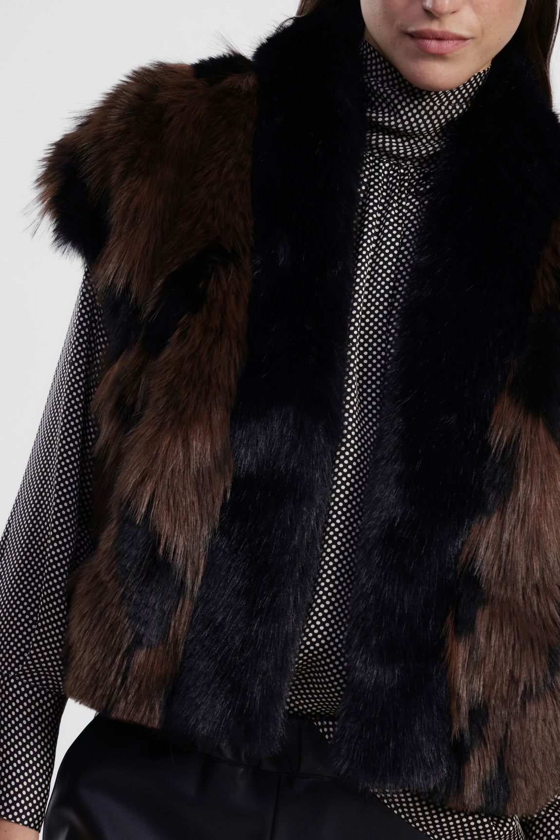 Dixie Gilet Marrone Lagiyfo