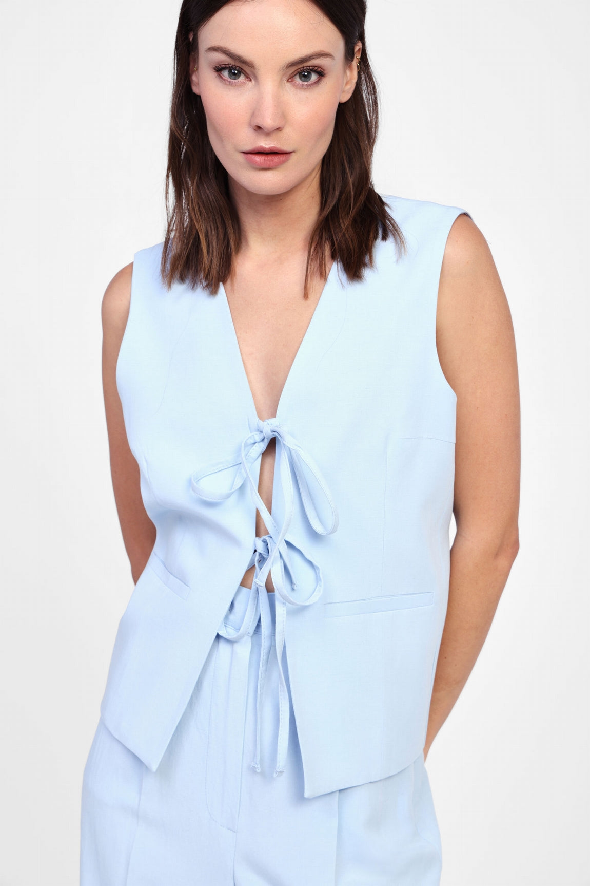 Dixie Gilet Sky L845w018