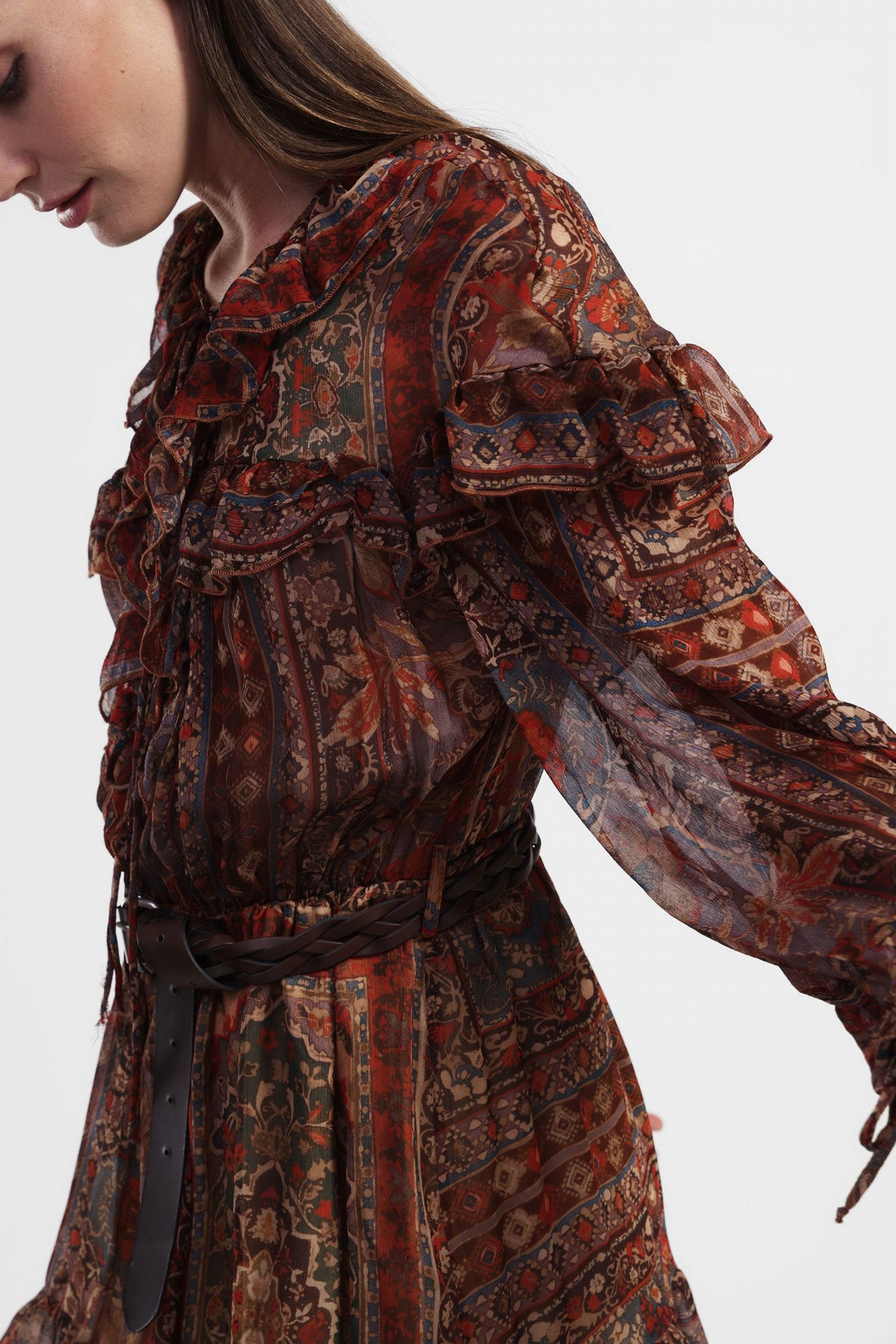 Dixie Robe Multicolore Amdbyggc