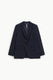 Image de Blazer de tailleur en crêpe fluide rayé – Imperial
