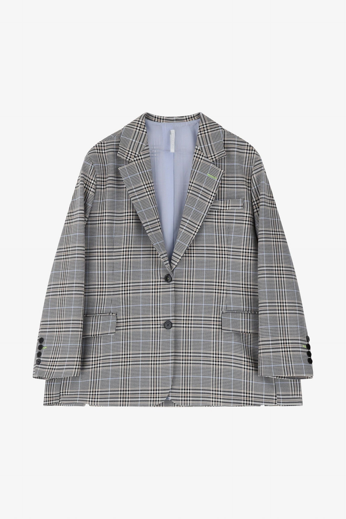 Imperial Blazer Oversize Bianco/Azzuro Jq44jbv