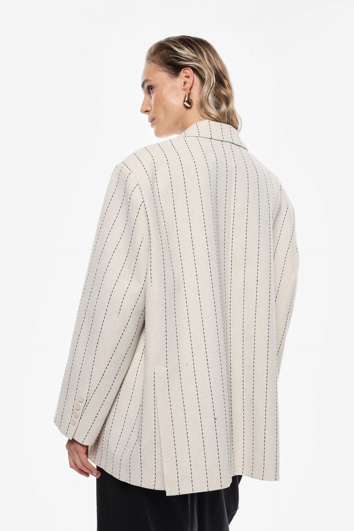 Imperial Blazer Oversize Ecru Jq44jnh2m1