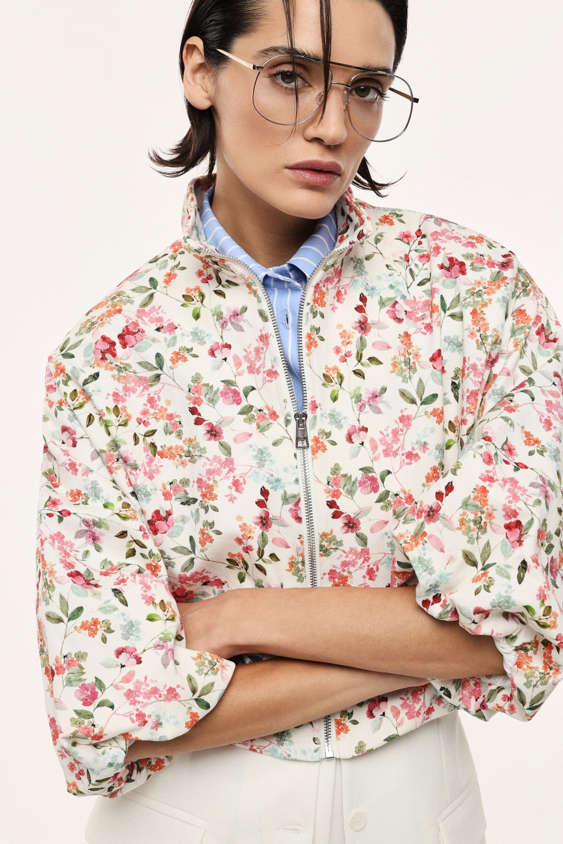 Imperial Blouson Panna/Rosa Vhn5ldp