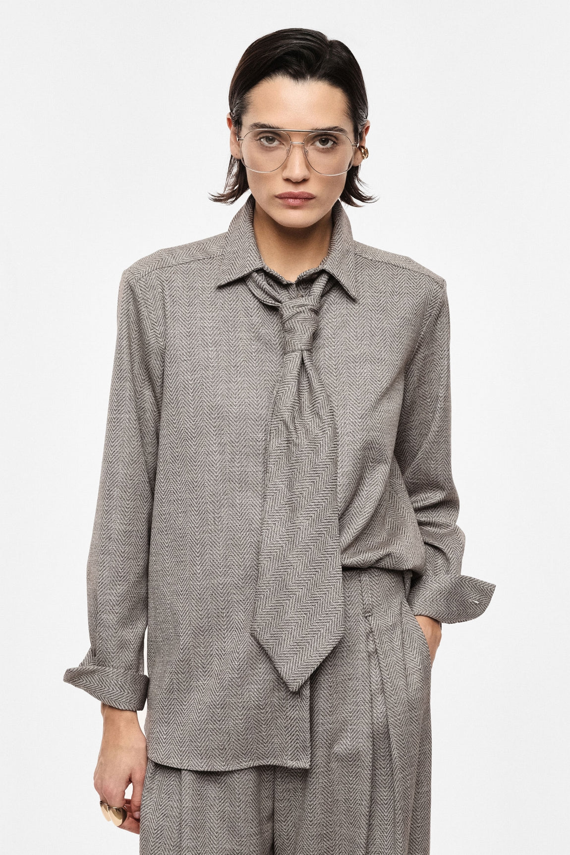 Imperial Chemise Beige Cnk7lbm