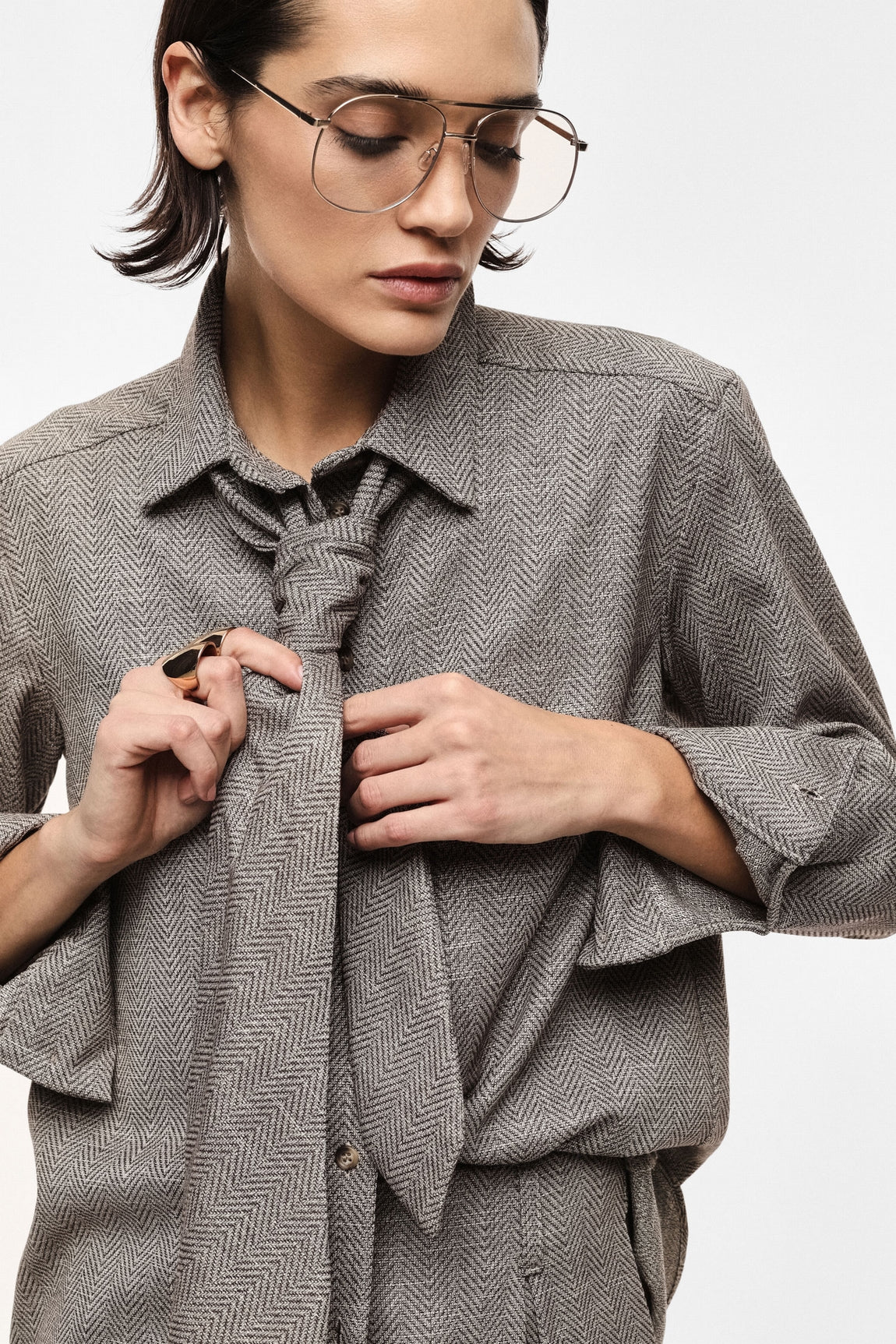 Imperial Chemise Beige Cnk7lbm