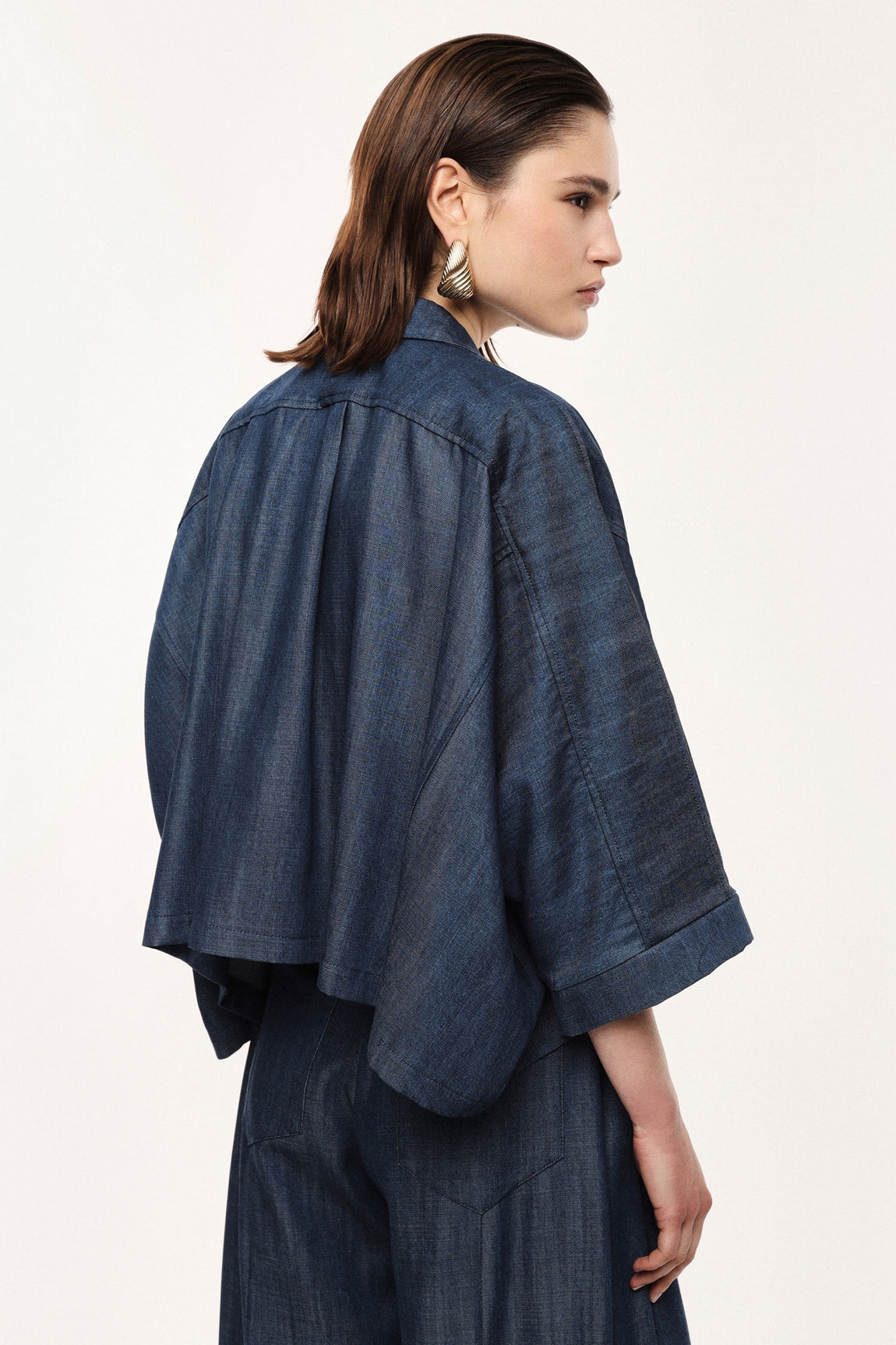 Imperial Chemise Blu Denim Cnk6laz