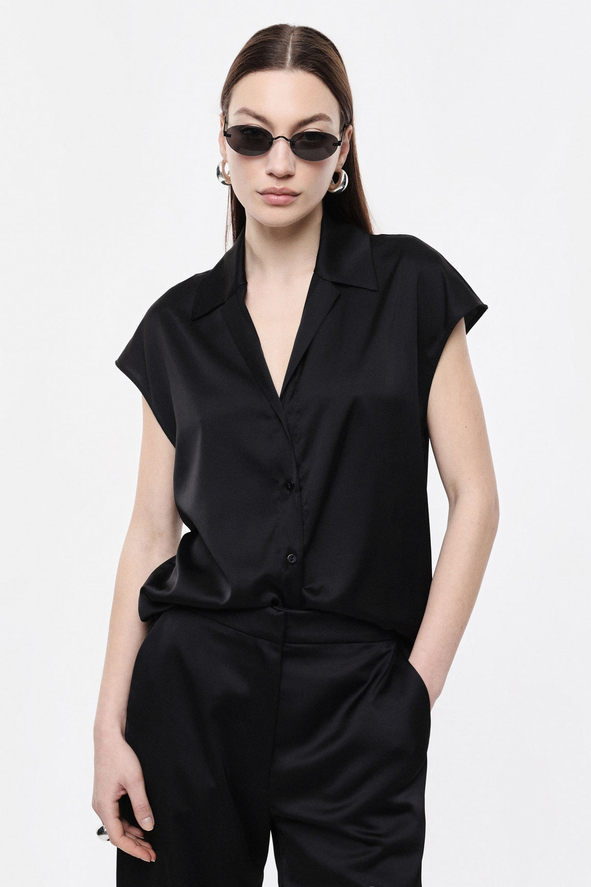 Imperial Chemisier Nero Cjs2ldg