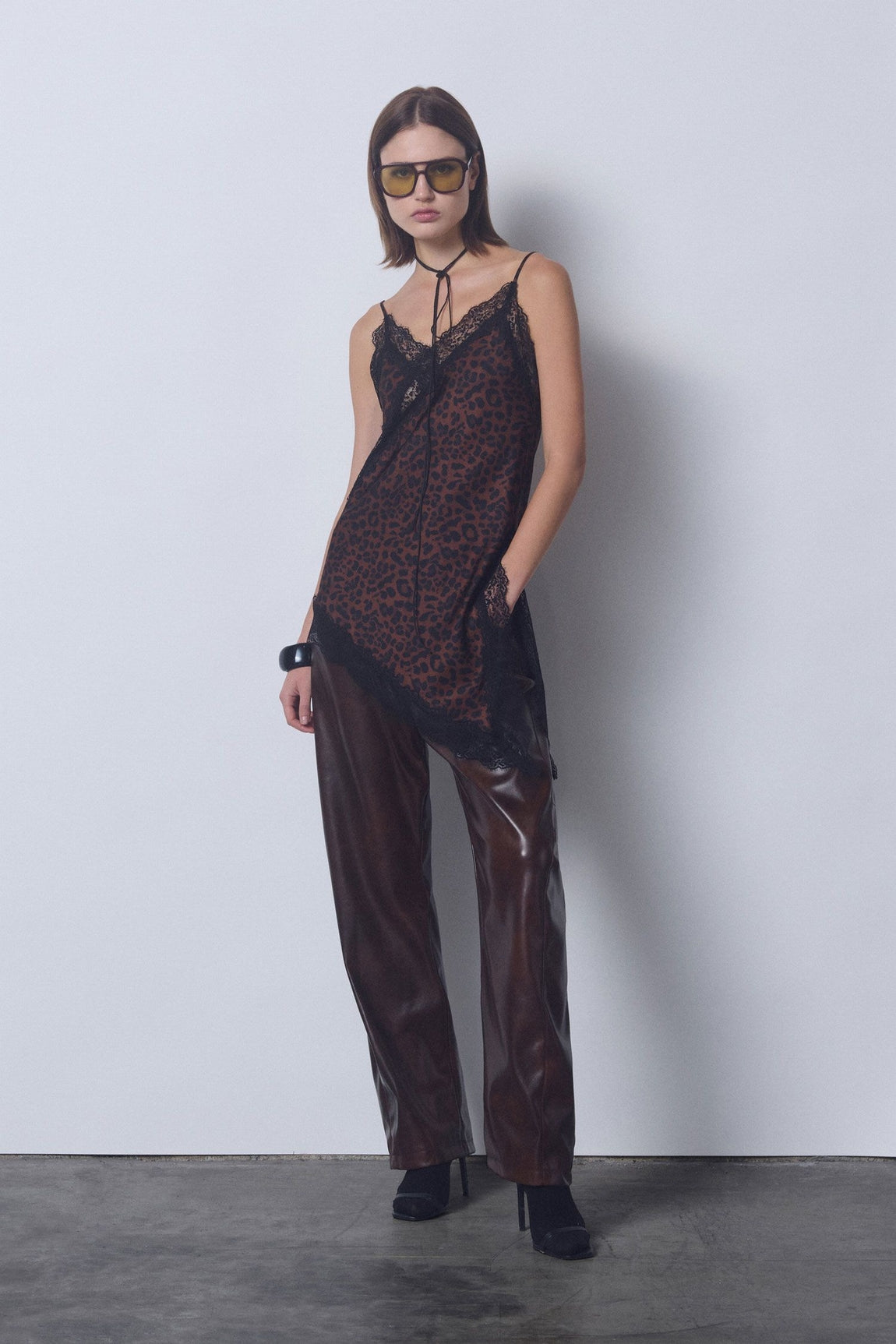 Imperial Debardeur Marrone/Nero Rip0kse