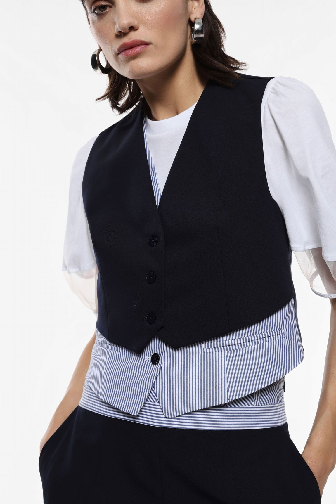 Imperial Gilet Midnigth Blue Lc53jic