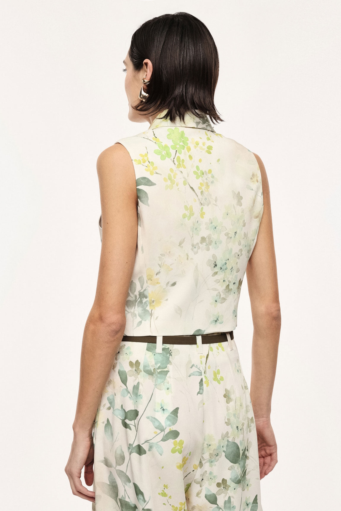 Imperial Gilet Panna/Verde Lc28lda