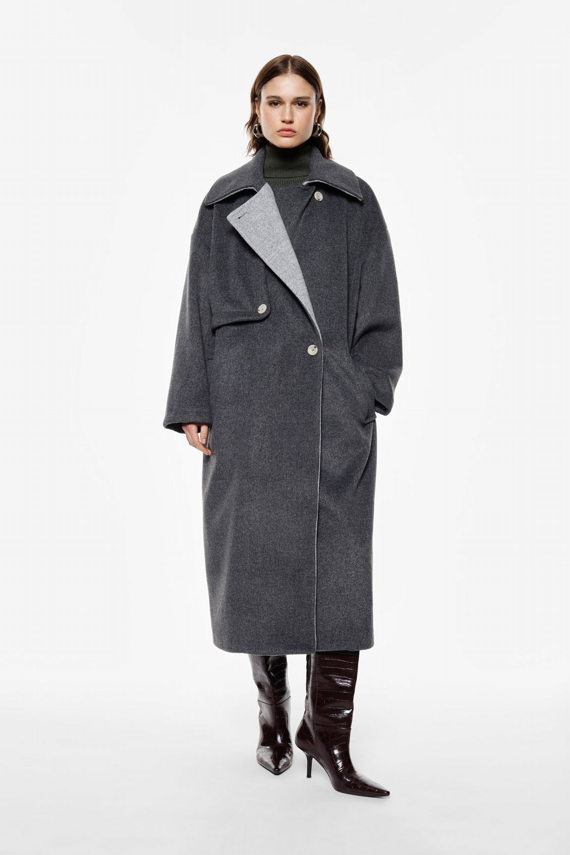 Imperial Manteau Anthracite Ki06klp