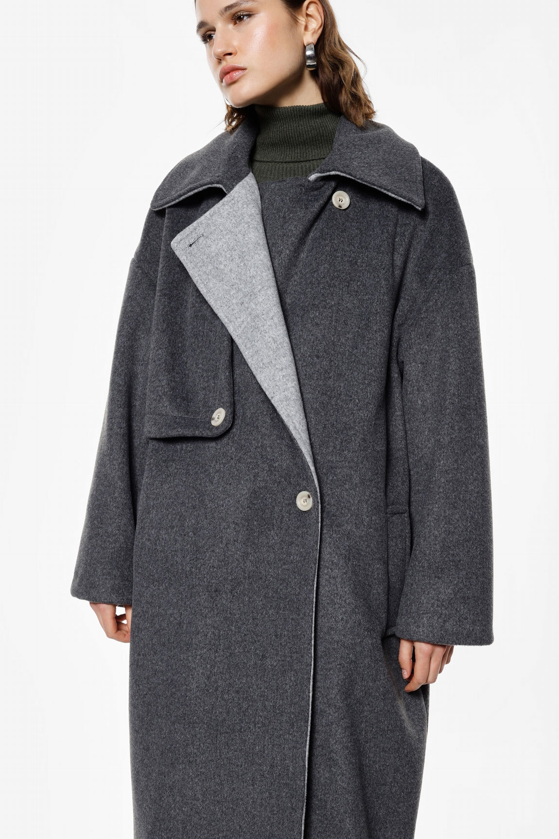 Imperial Manteau Anthracite Ki06klp