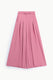 Image de Pantalon palazzo taille haute ceinturé rose poudré – Femme