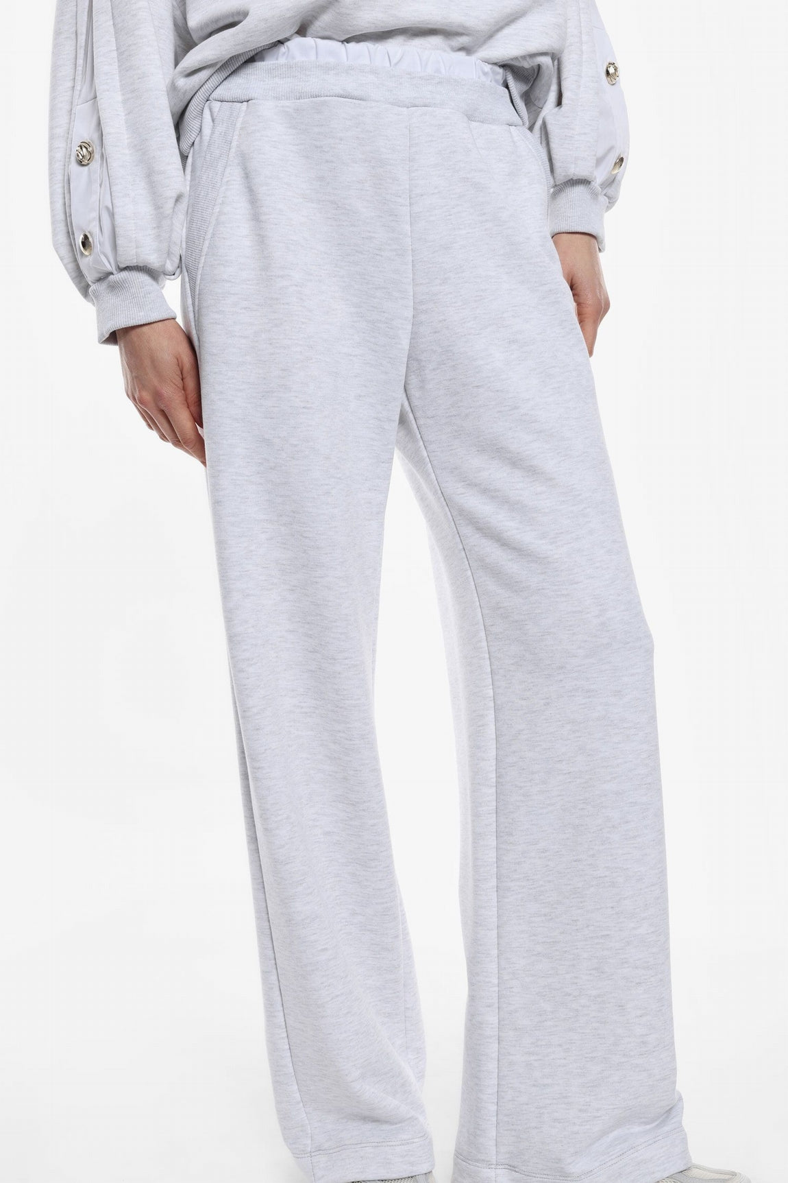 Imperial Pantalon Grigio Melange Pes1jfy