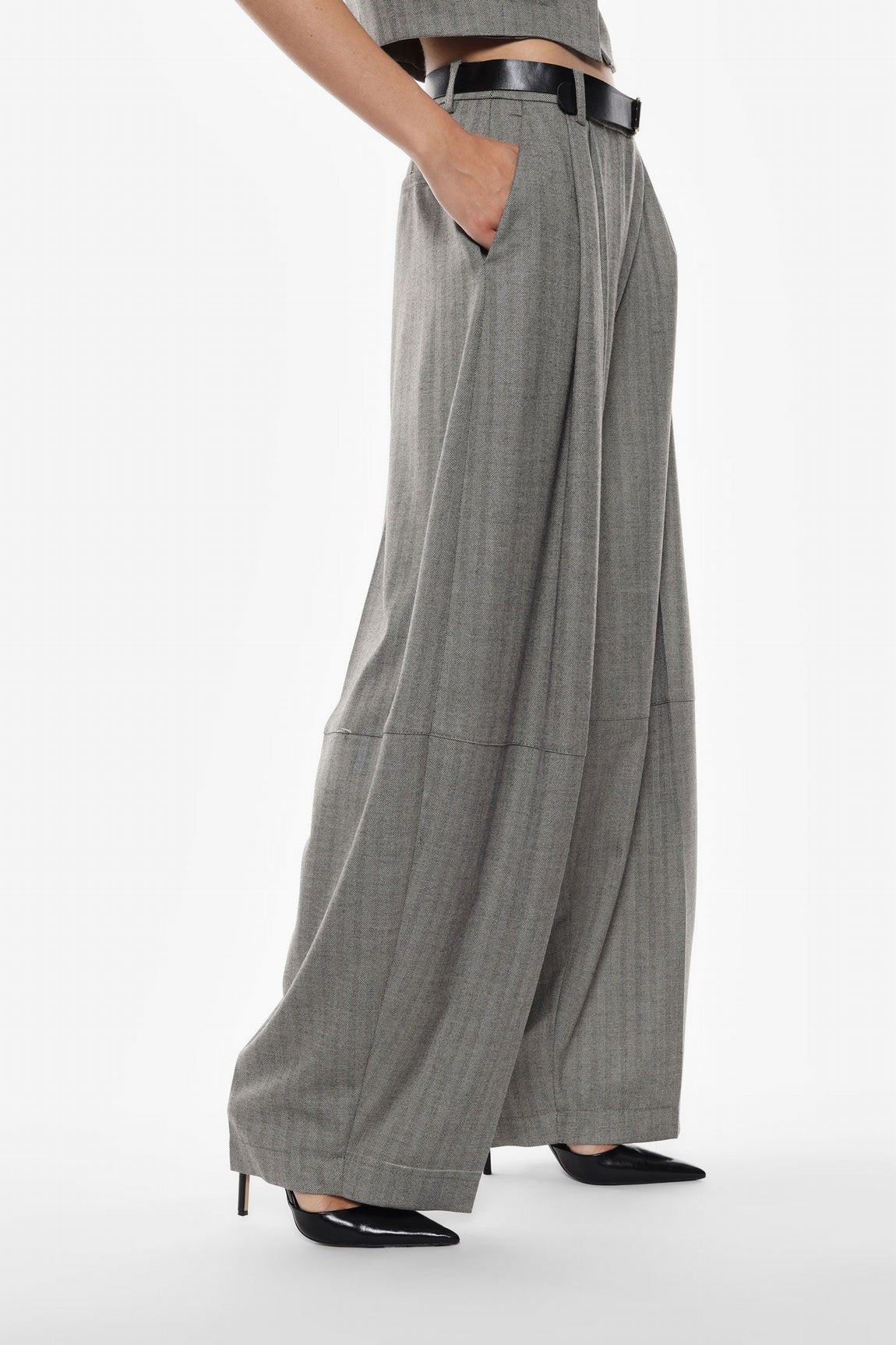 Imperial Pantalon Grigio P6b4kgd