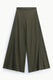 Image de Pantalon palazzo taille satin galons militare – Femme