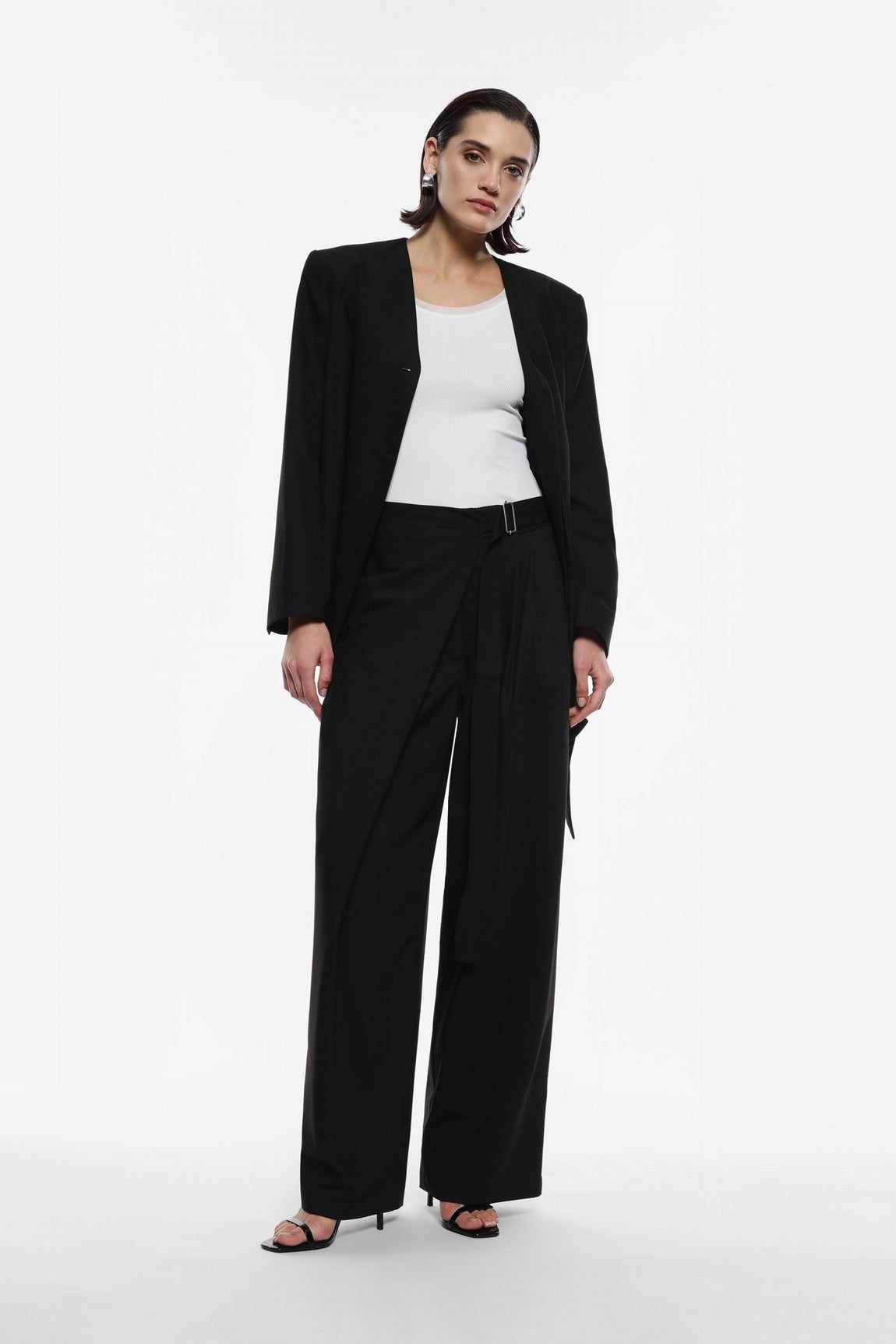 Imperial Pantalon Nero P5r4jic