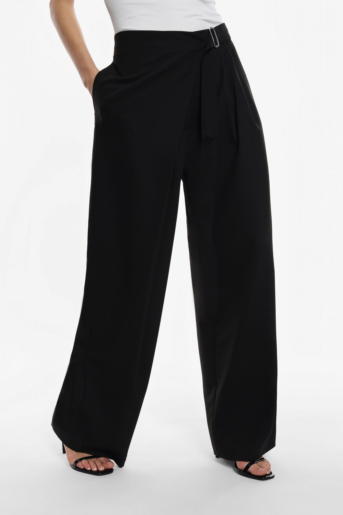 Imperial Pantalon Nero P5r4jic