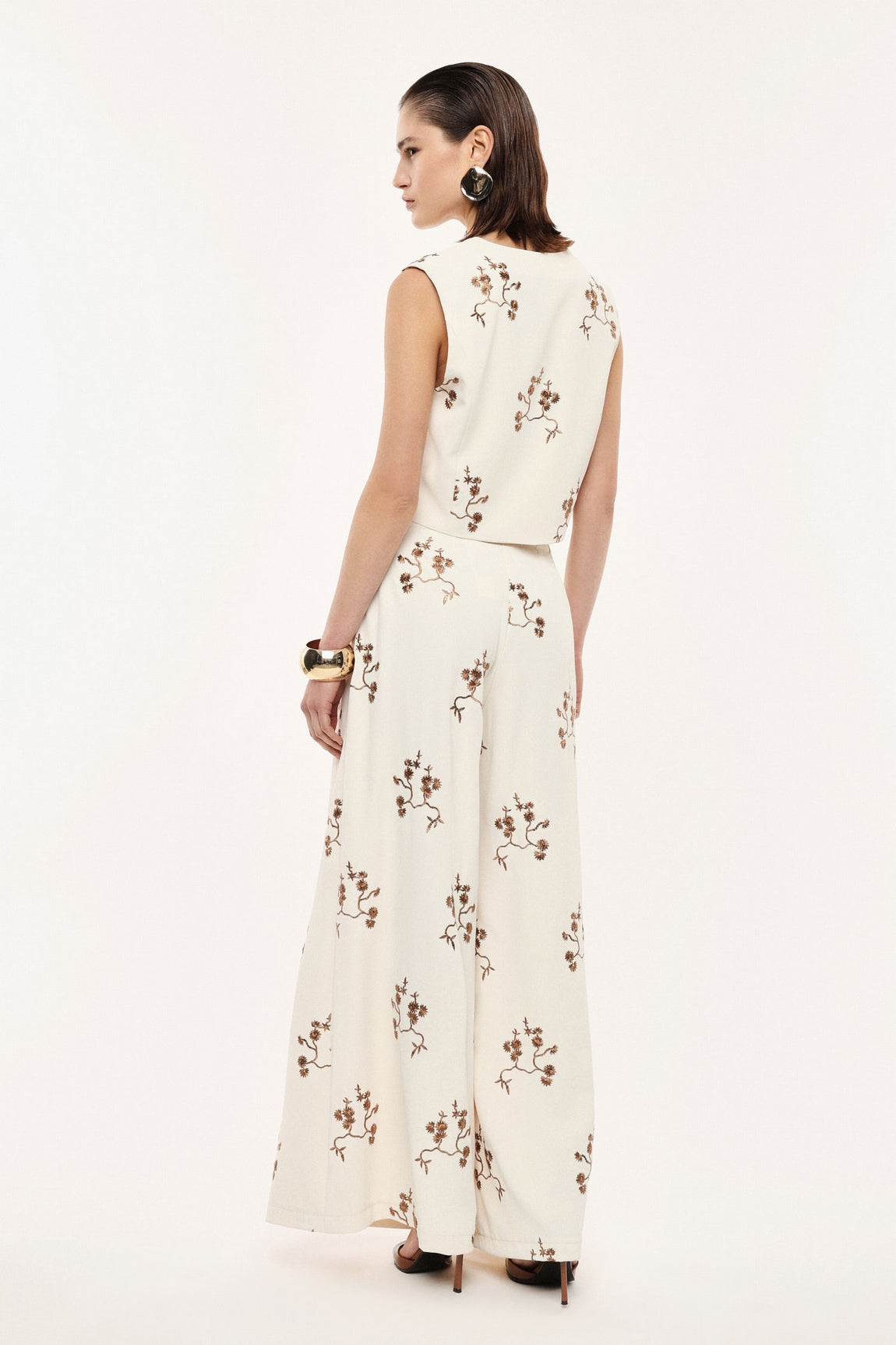 Imperial Pantalon Panna/Marrone P3zqlgo