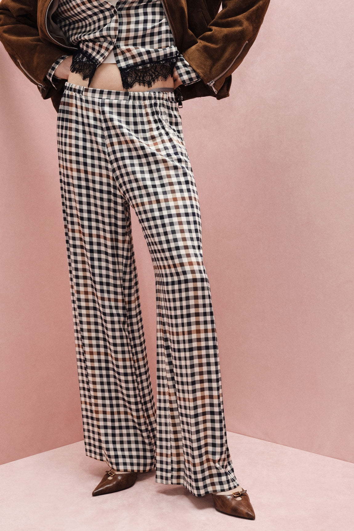 Imperial Pantalon Panna/Nero P7d6len