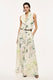 Image de Pantalon Palazzo taille haute à motif floral - Imperial