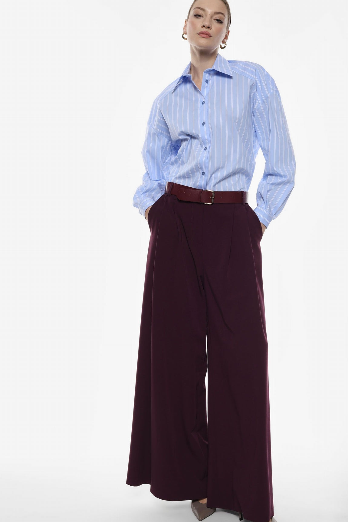 Imperial Pantalon Prugna P3u0kic