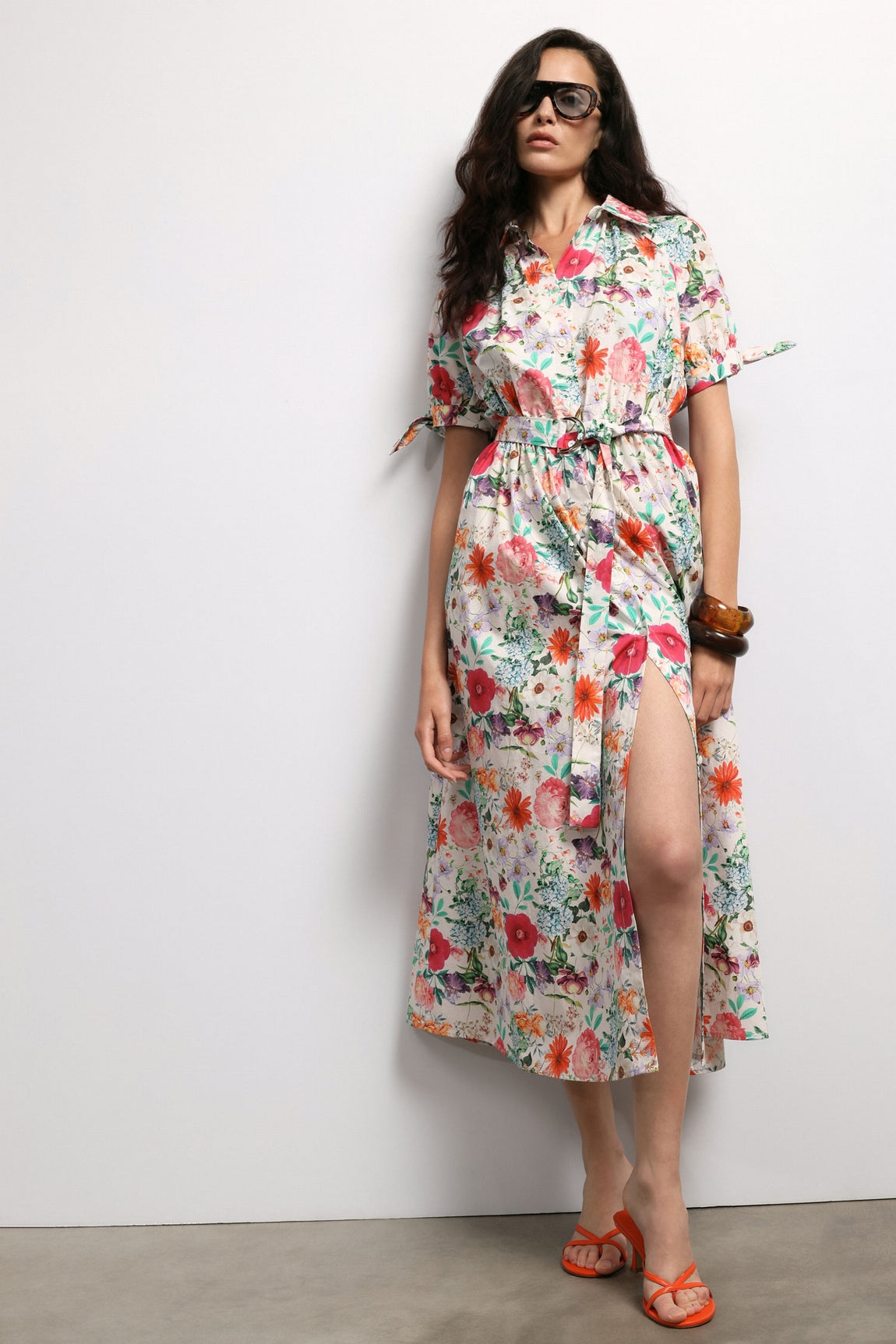 Imperial Robe Bianco/Multicolor Afcdjuq