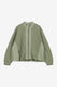 Image de Bomber oversize col satin vert d'eau – Femme