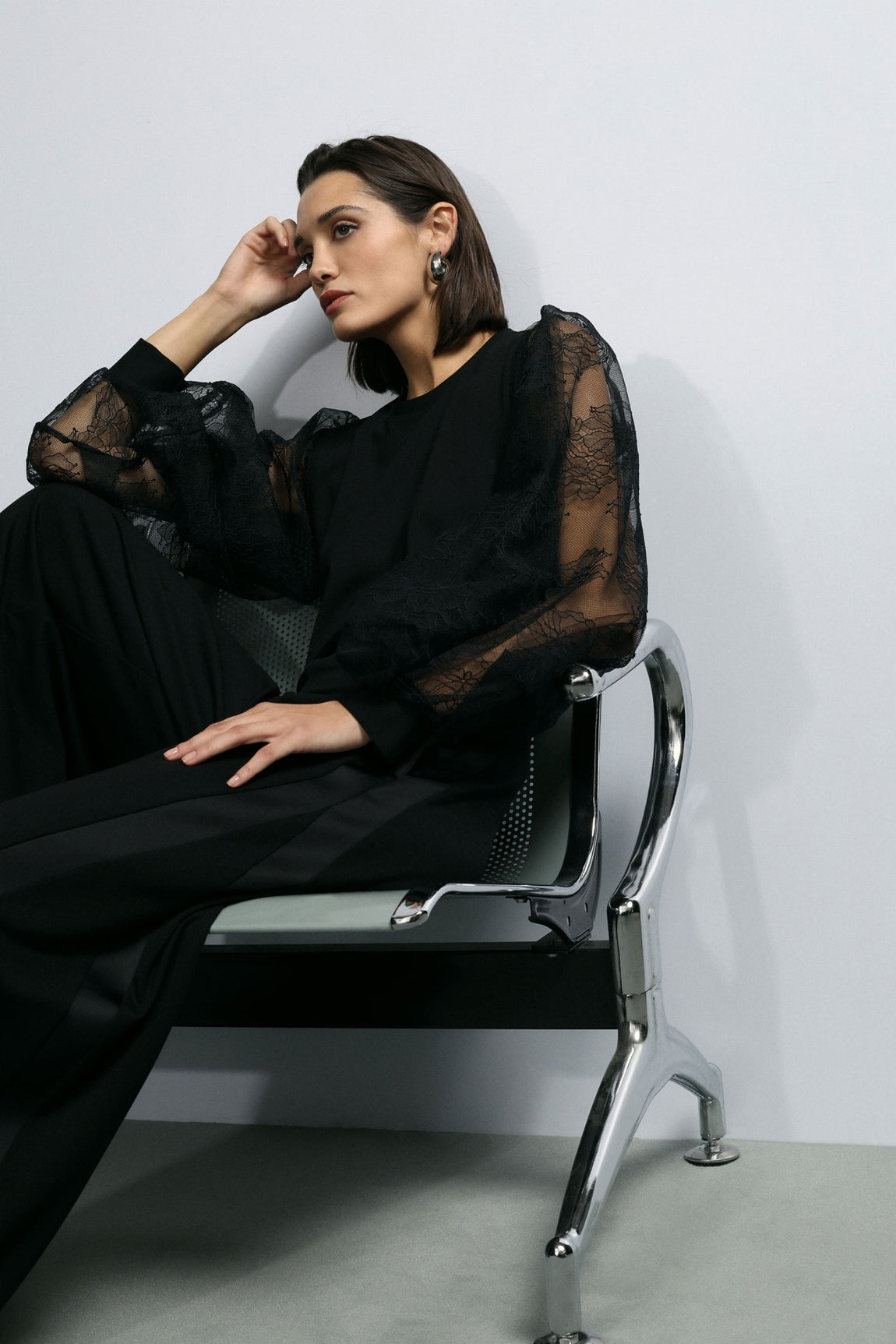 Imperial Sweat-shirt Nero Fi39khz