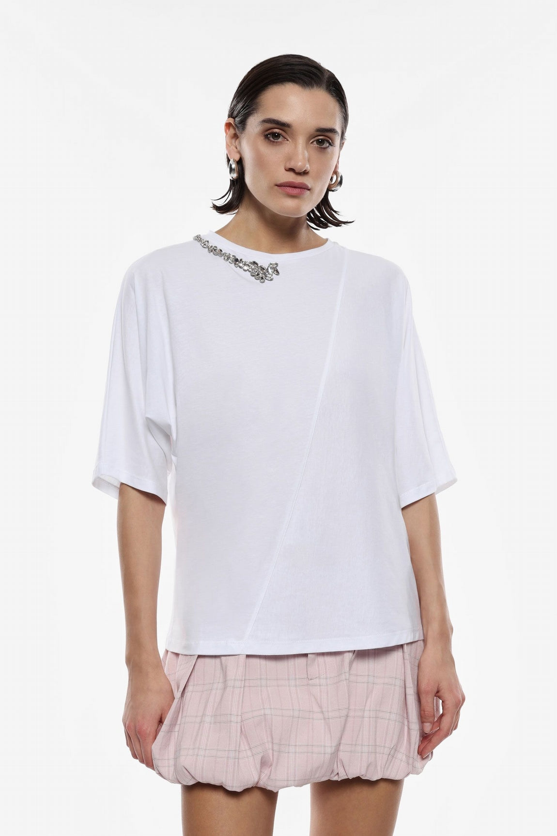 Imperial T-shirt Blanc Tz22jgt