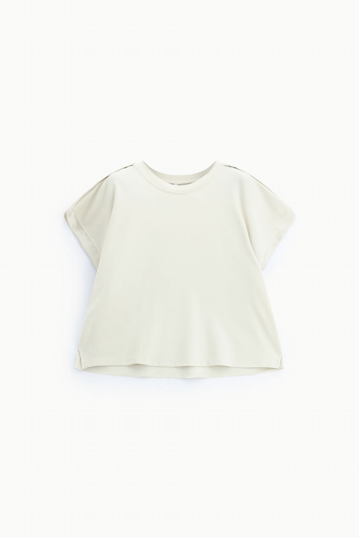 Sweat-shirt sans manches à galon satin écru – Imperial Femme